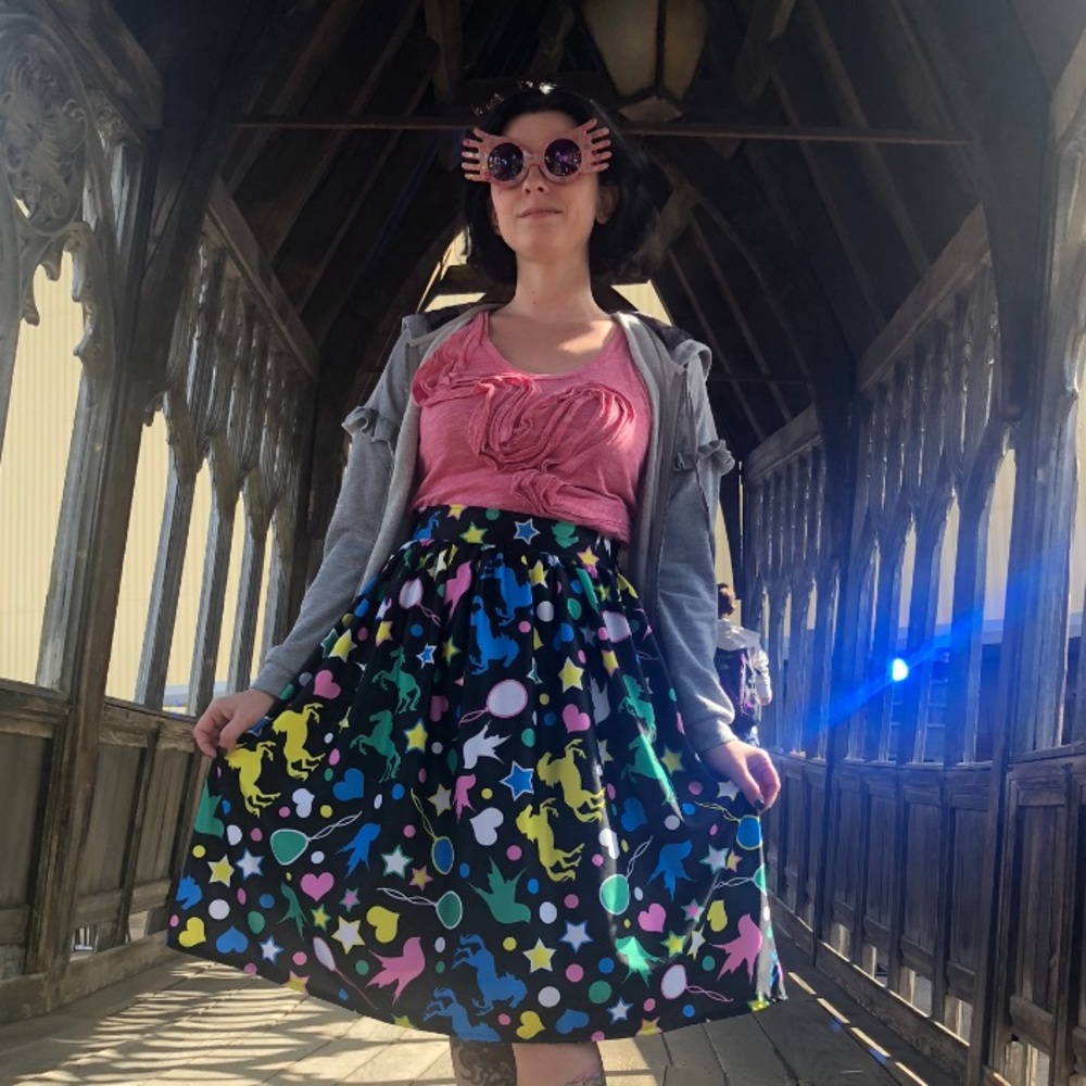 Handmade Luna Lovegood Harry Potter Skirt